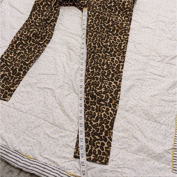 Free PEOPLE We the free Leopard high waist Skinny Jeans size 25 B1 - Picture 7 of 12